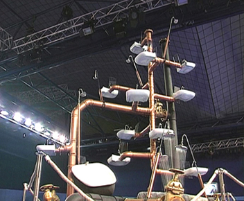 Sculpture pour le salon Rennes citévision