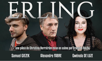 Scénographe du spectacle Erling.