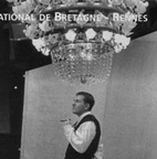 Lustre tout en plastique et cristal