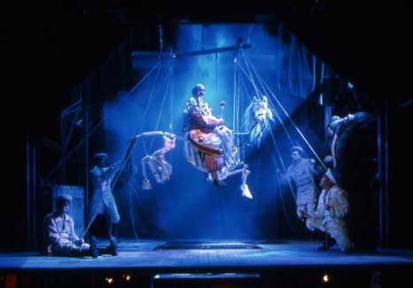 Marionnette articulée pour le décor de UBU ROI