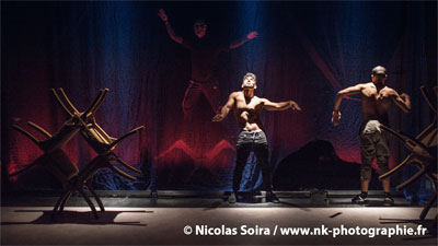 Les danseurs de la compagnie Pyramid
